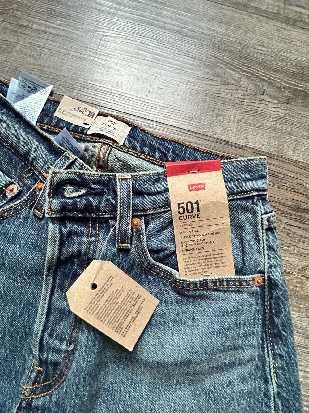Levi's 501 Curve Stretch Women’s  Jeans - Blue